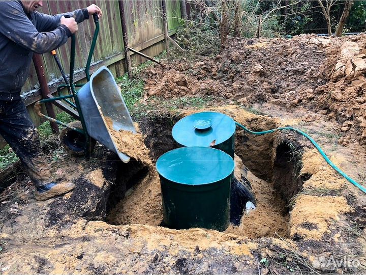 Септик не требующий откачки. Канализация