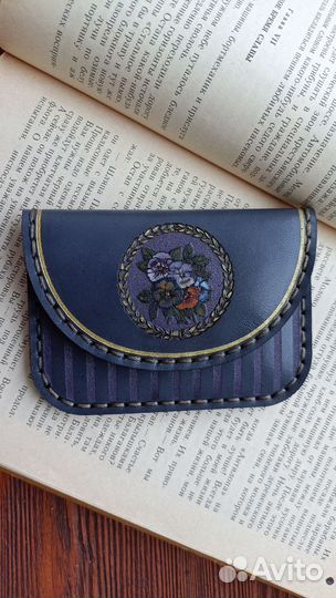 Картхолдер женский натуральная кожа