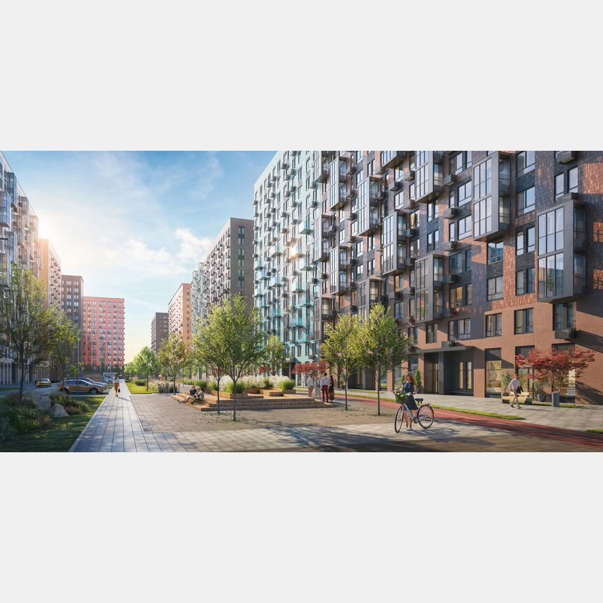 3-к. квартира, 78,3 м², 2/14 эт.