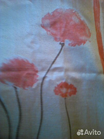 Шторы и скатерть. Простыня махровая на резинке