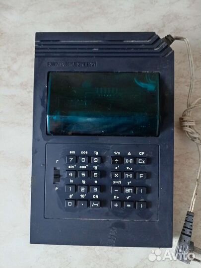 Калькулятор электроника СССР