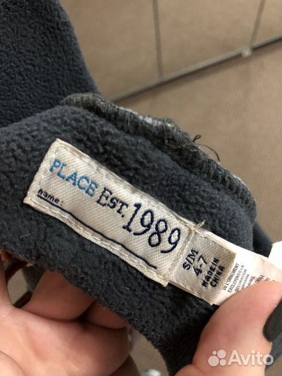 Флисовая шапка детская