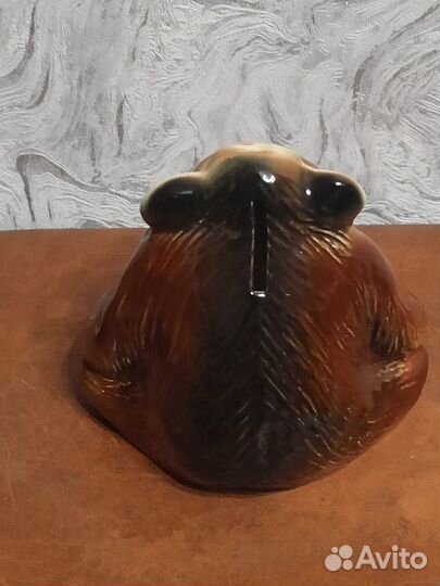 Копилка Обезьяна глазурь