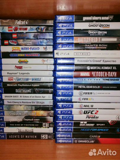 PS4 Sliм + 1тб 75 игр