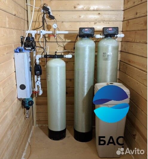 Очистка воды со скважины на весь дом/коттеджа