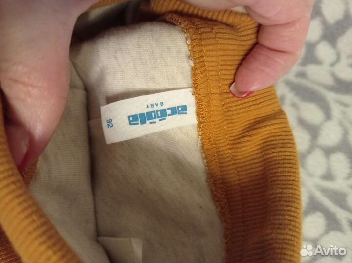 Брюки вельветовые новые для мальчика