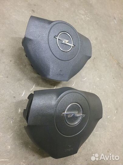 Подушка в руль опель астра h