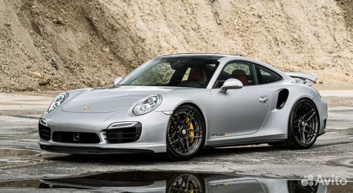 Двухсоставные кованые диски на Porsche Turbo S