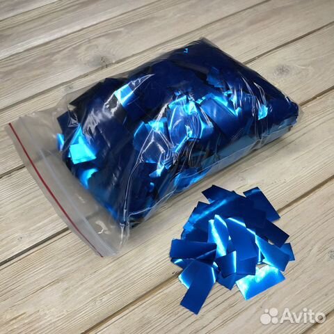 Конфетти синее купить