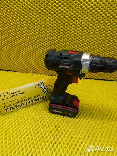 Аккамуляторная дрель range тт31004