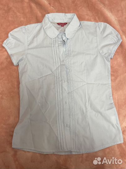 Рубашка школьная, детская