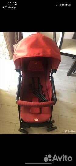 Прогулочная коляска Joie Muze LX Cranberry