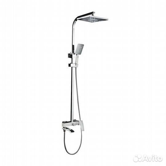 Душевая стойка Gappo G2407-8 белый/хром