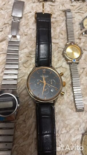Нерабочие наручные часы и детали ремешков