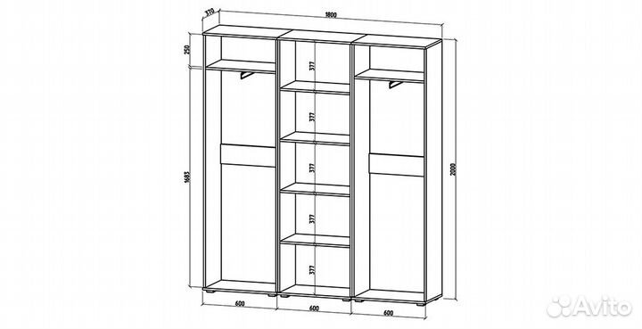 Шкаф «Тунис-9»