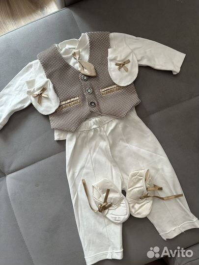 Костюм для выписки на мальчика