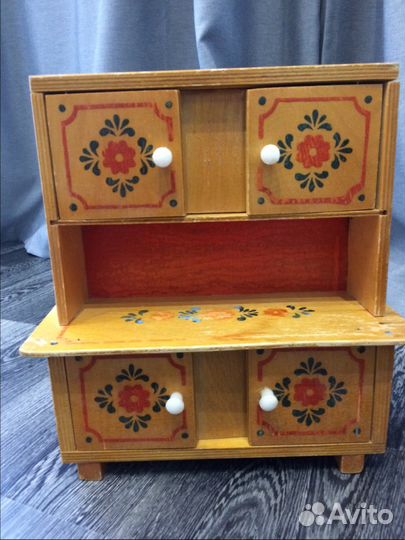 Мебель для игрушек раритет СССР 1986 Вятка