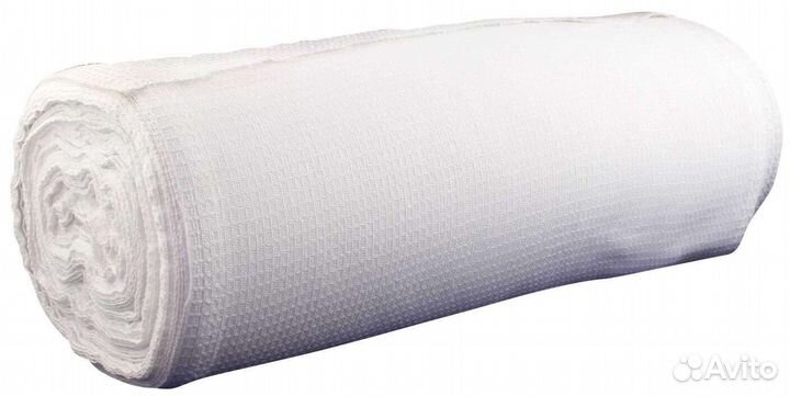 Вафельное полотно, ширина 40см, рулон 50 метров