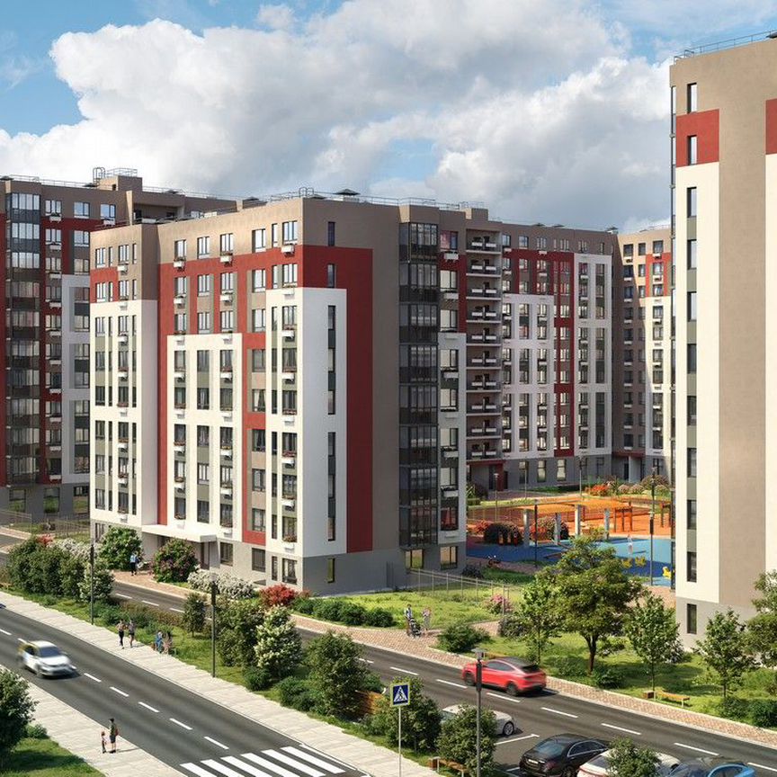 2-к. квартира, 56 м², 9/11 эт.