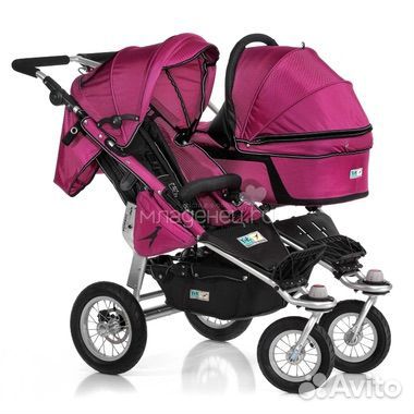 Коляска для двойни
