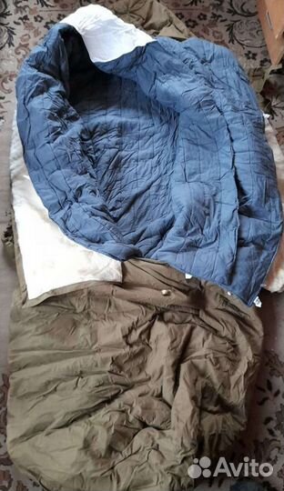 Спальный меховой мешок армейский