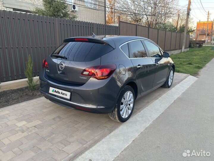 Opel Astra 1.4 AT, 2012, 118 000 км