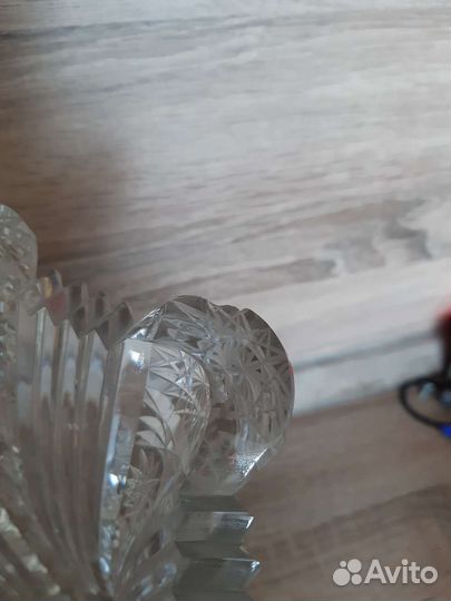 Ваза хрустальная СССР большая