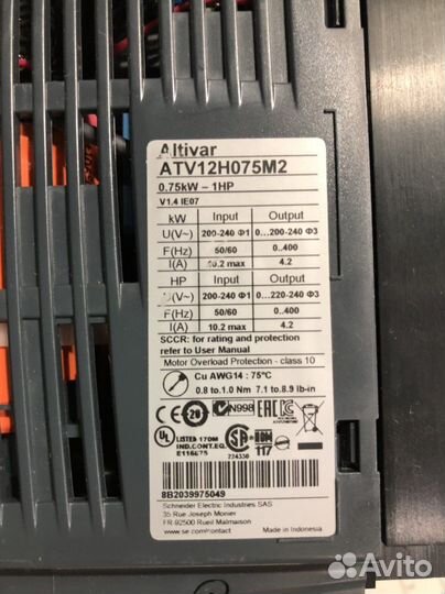 Частотный преобразователь Schneider Electric