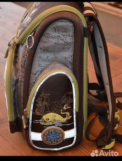 Ортопедический школьный ранец Grizzly