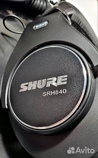 Наушники shure SRH 840