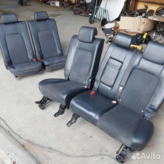 Chevrolet captiva c100 сиденья салон 3 ряд к-кт