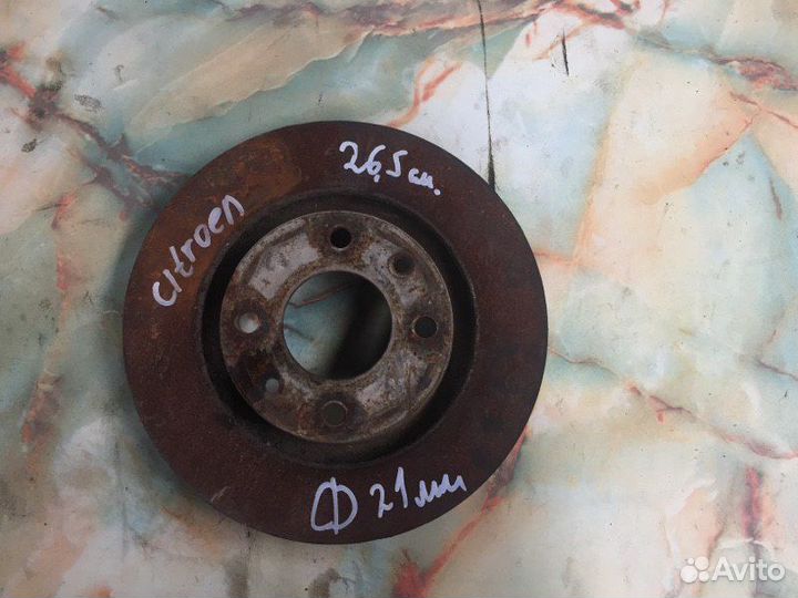 Тормозной диск передний Citroen Xsara Picasso 1.6