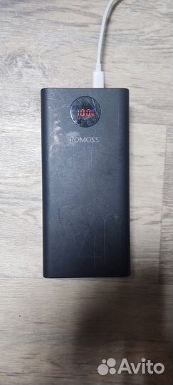 Портативный аккумулятор romoss 40000