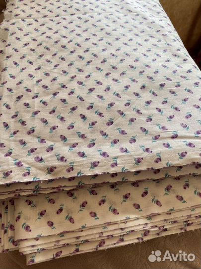 Ткань отрезы ситец СССР