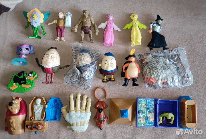 Игрушки из макдональдса хэппи мил