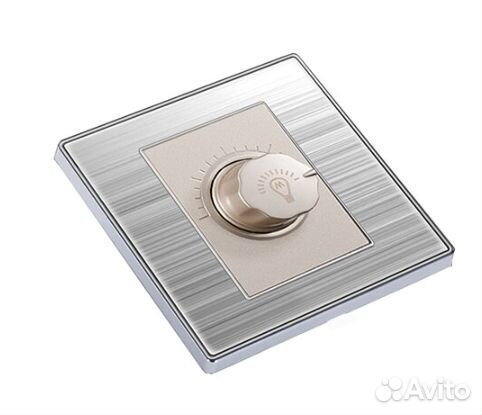 Диммер серебристый