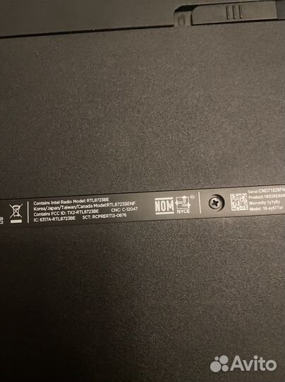 Ноутбук hp