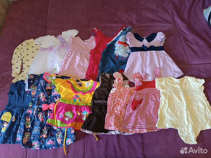 Вещи пакетом на девочку