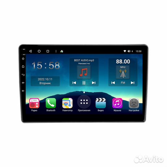 Магнитола для Hyundai Elantra 3 2003-2010 4G+WiFi