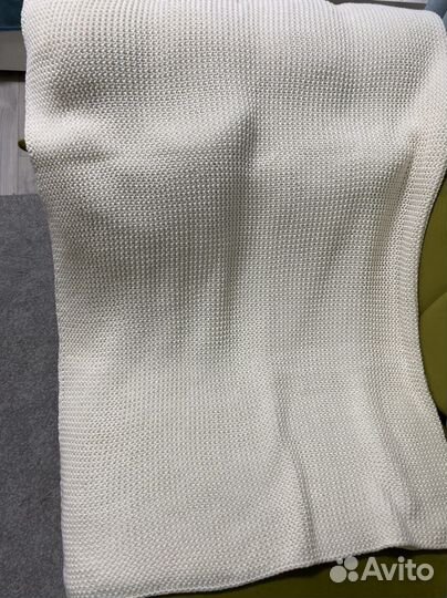 Плед детский вязаный