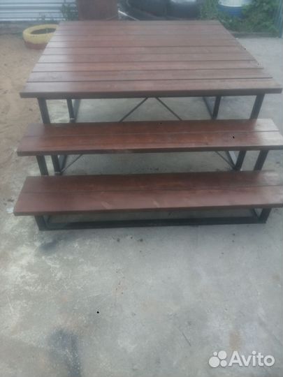 Крыльцо с площадкой 150х150