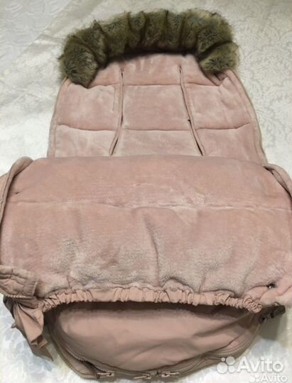 Зимний конверт в коляску