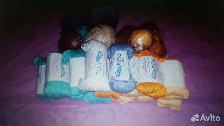 Пряжа разная