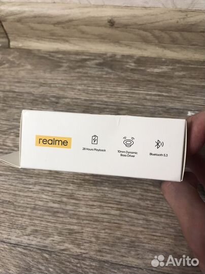 Наушники realme buds t100