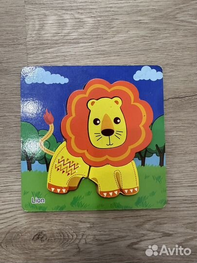 Пазлы десткие для самых маленьких