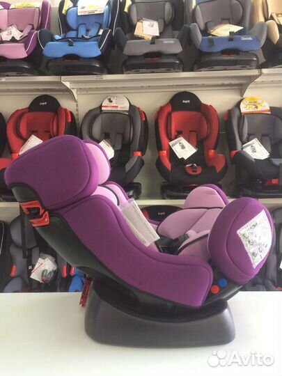 Автокресло 0-25кг SIger Диона фиолетовый цвет