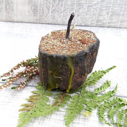 Земляная свеча на очищение