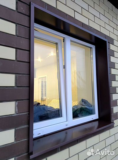 Откосы металические на окна