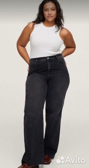 Джинсы прямые и рубашки хлопок р.48-50