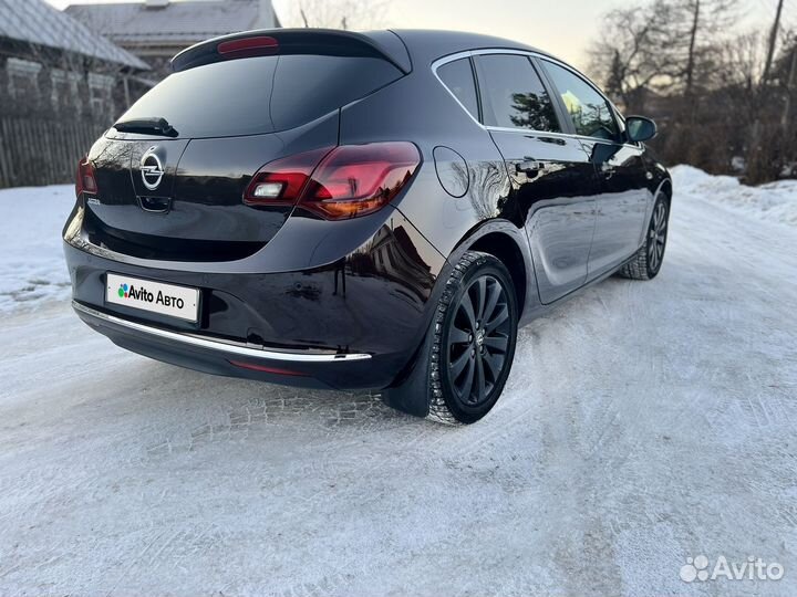 Opel Astra 1.6 МТ, 2014, 129 600 км